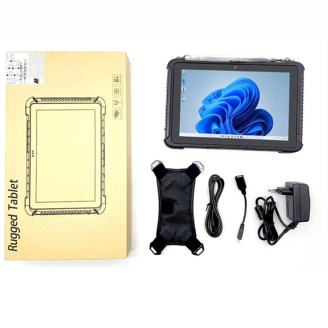 10.1 inch Windows11 Rugged Tablet, 4G LTE, GPS, Water Resistance